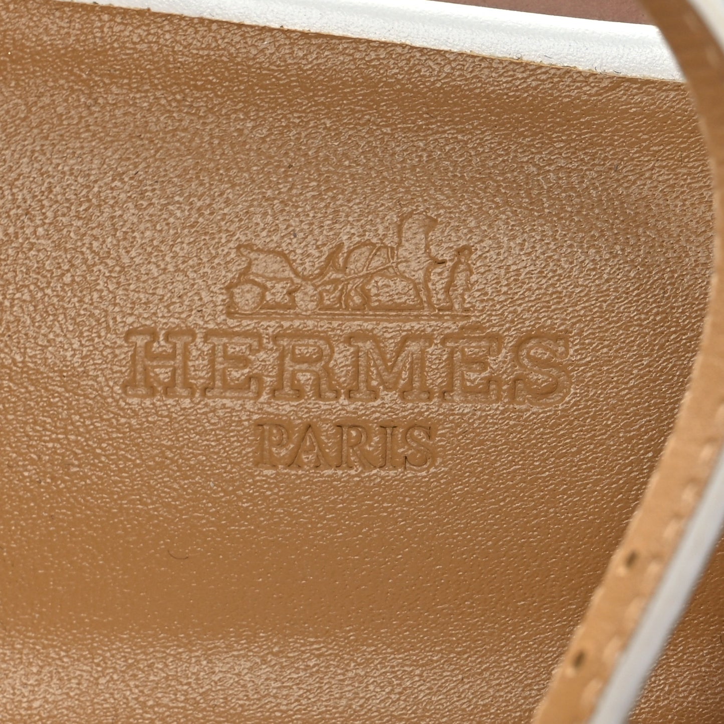 Calfskin Santorini Sandals 38 White