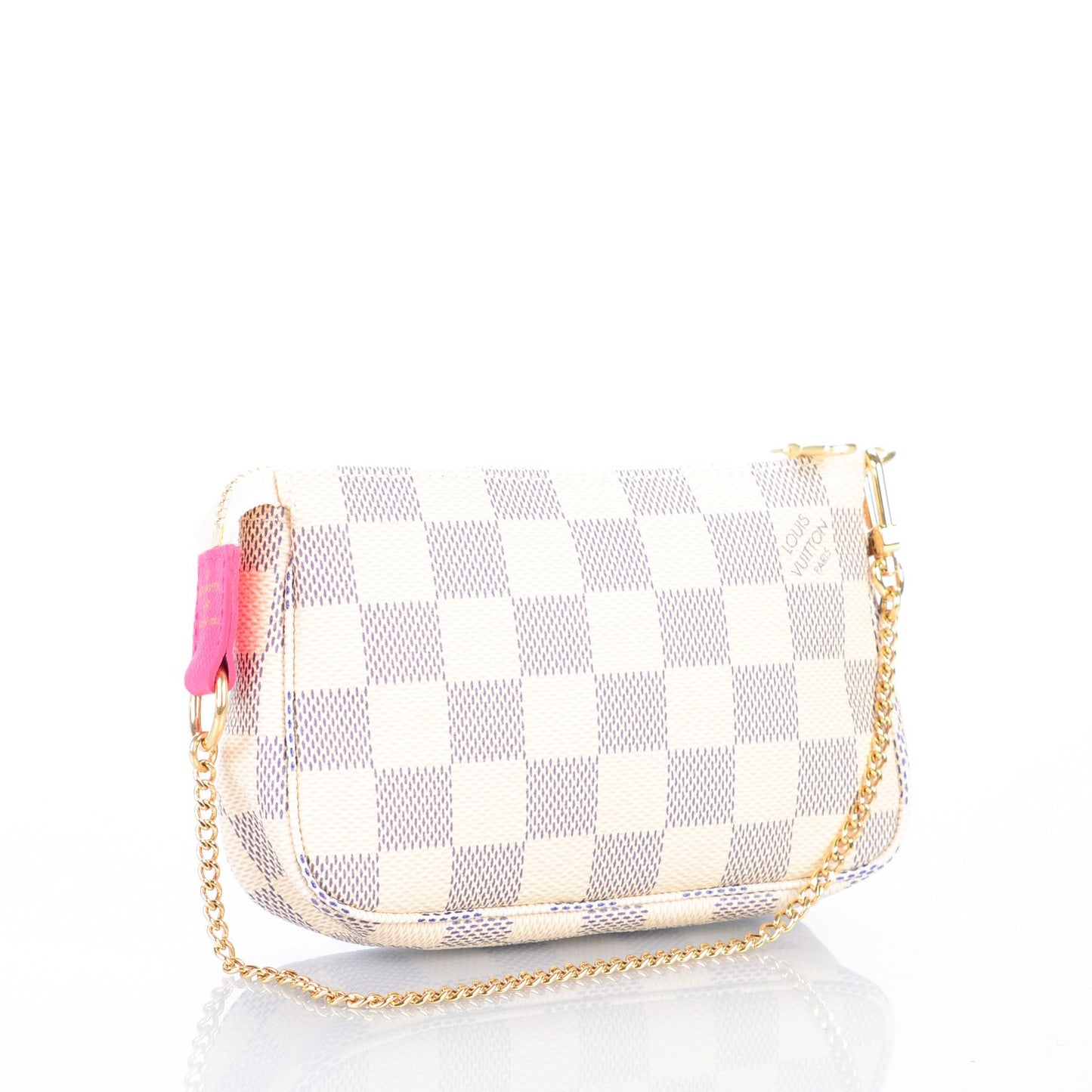 Damier Azur 2015 Christmas Animation Mini Pochette Accessories