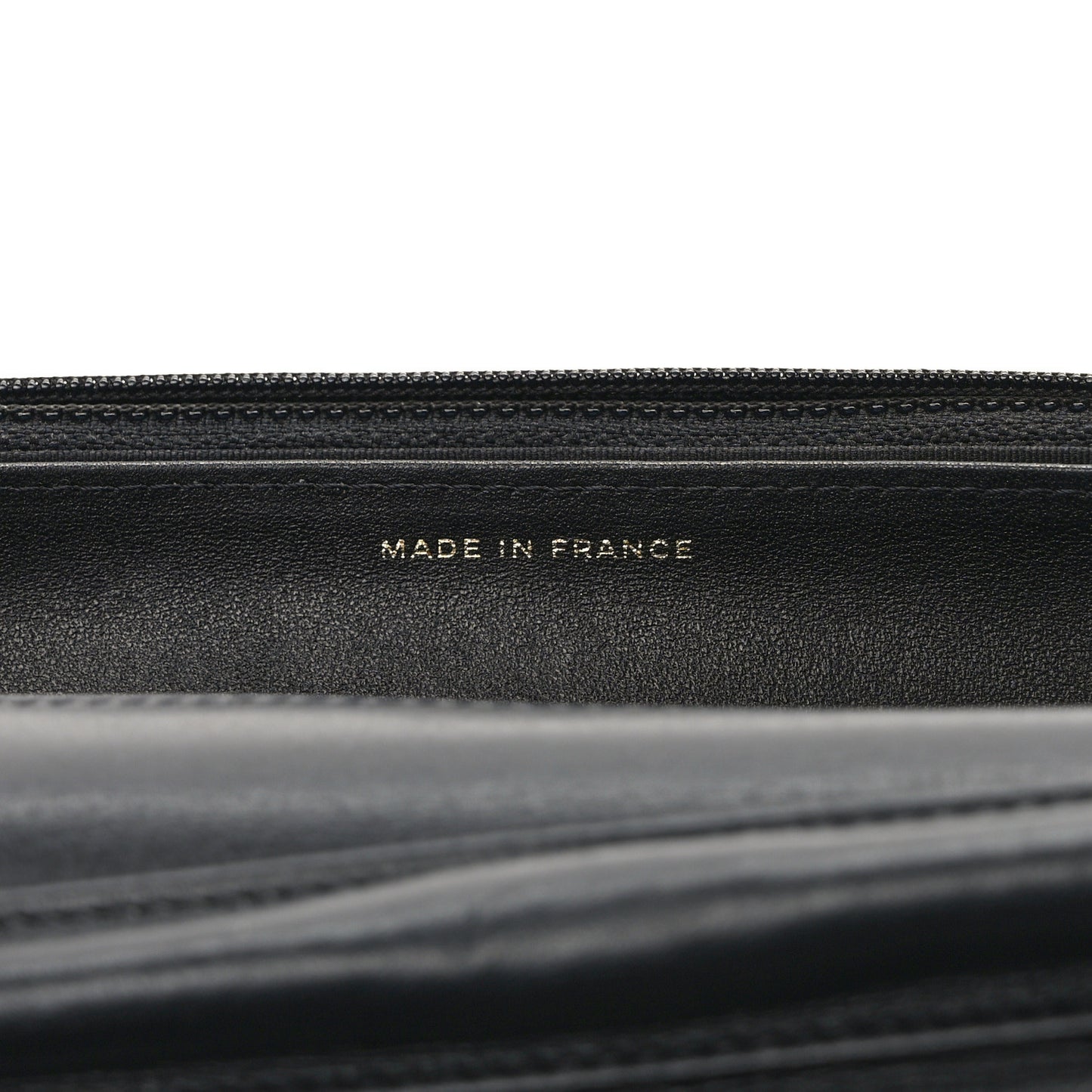 Caviar Quilted Boy Wallet On Chain WOC Black