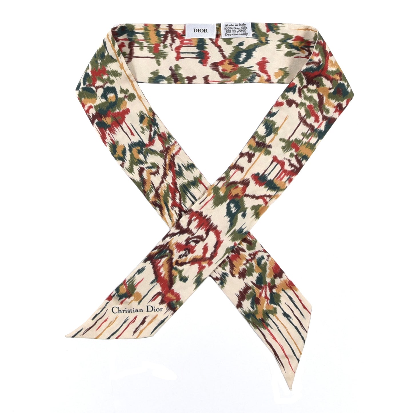 Silk Mitzah Scarf Multicolor