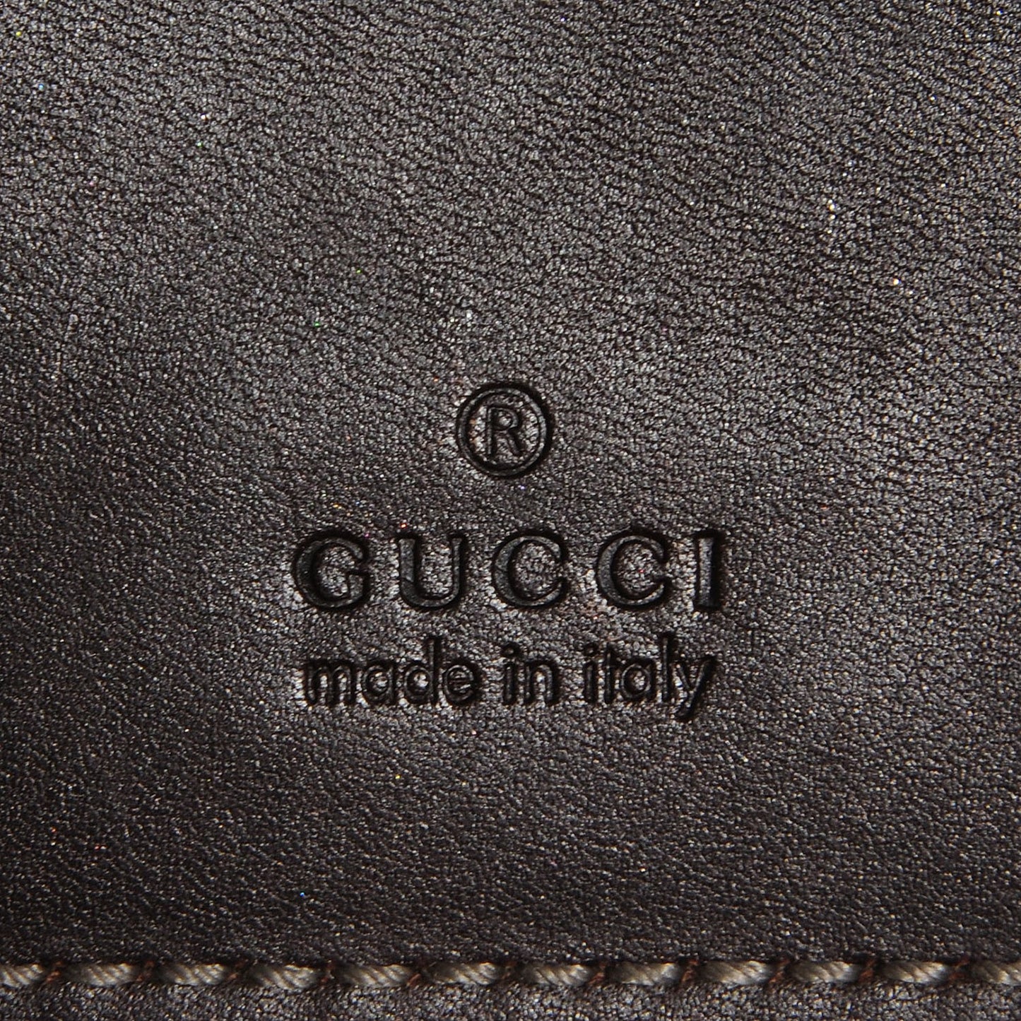 Monogram Web Belt Bag Dark Brown