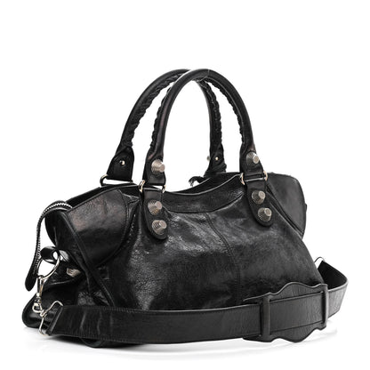 Balenciaga Agneau Giant 21 Silver Hardware Part Time Black 3 of 16