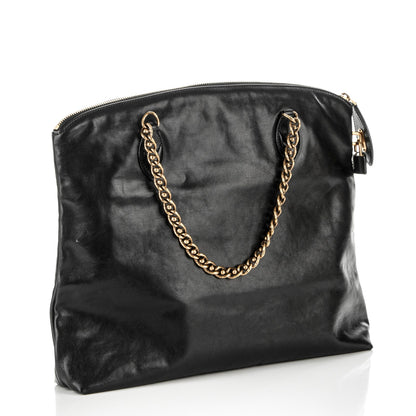 Louis Vuitton Cuir Boudoir Lockit Chain Black 3 of 6