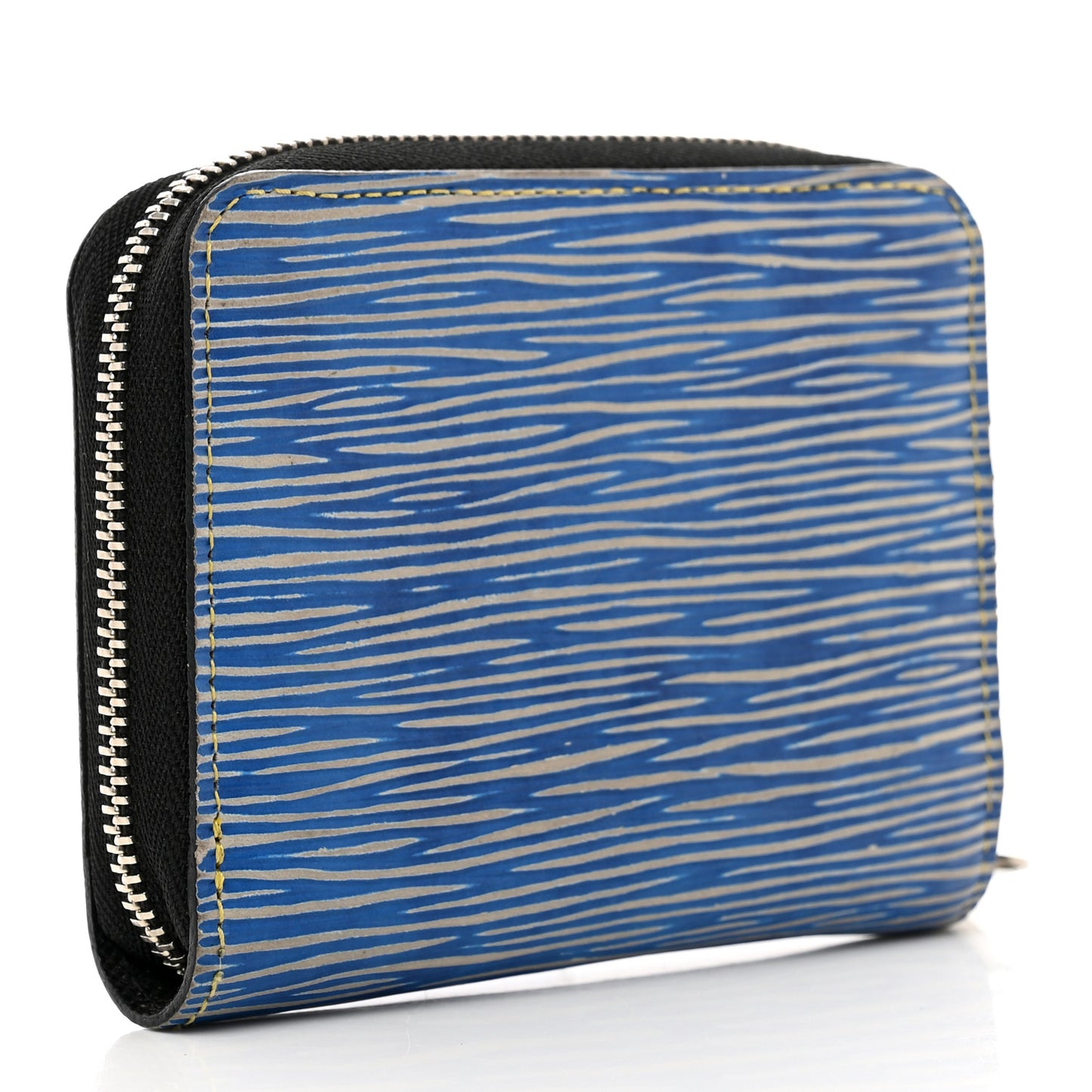 Epi Zippy Coin Purse Denim Light