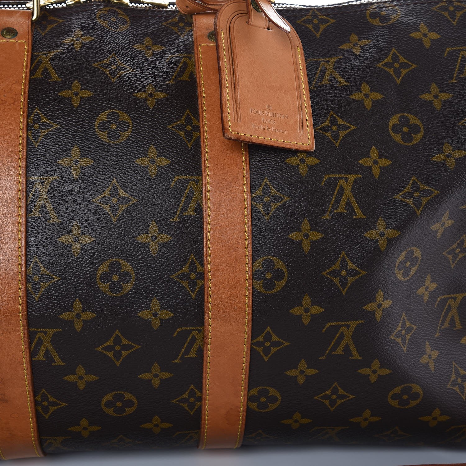 Louis Vuitton Monogram Keepall Bandouliere 45 13 of 21