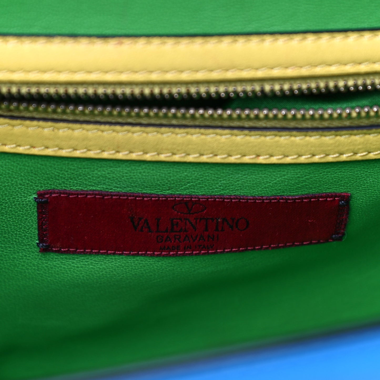 Vitello 1973 Medium Glam Lock Rockstud Flap Multicolor