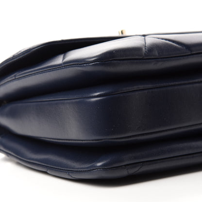 Chanel Lambskin Quilted Small Trendy CC Flap Dual Handle Bag Navy 6 of 13