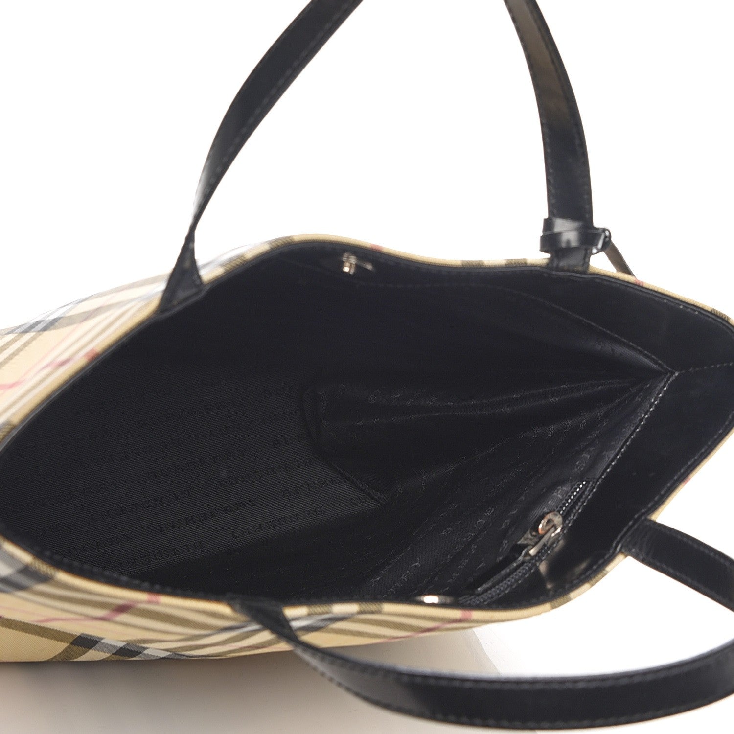 Burberry House Check Medium Tote Black 5 of 8