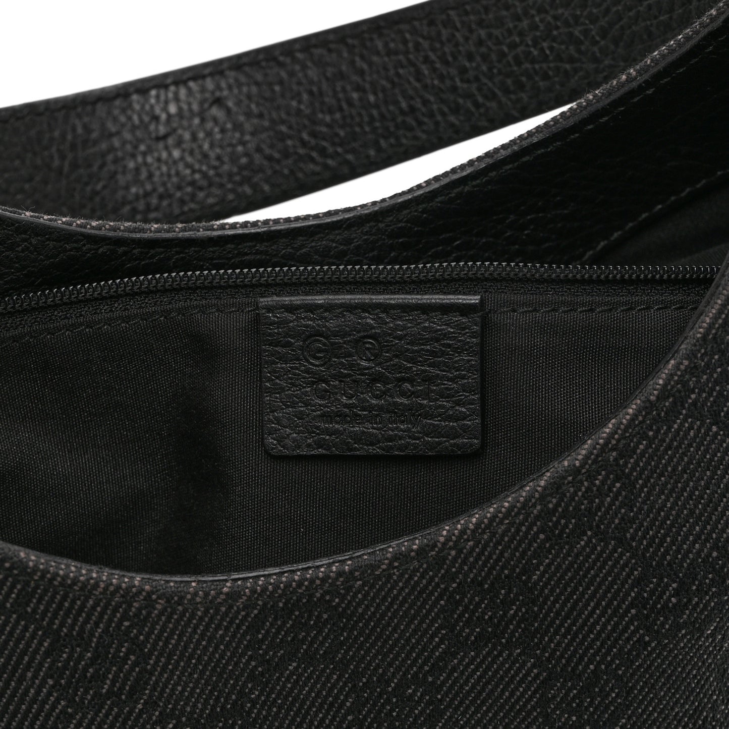 Monogram Hobo Black