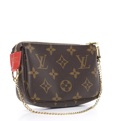 Louis Vuitton Monogram 2020 Christmas Animation Bumper Cars Mini Pochette Accessories Coquelicot 3 of 10