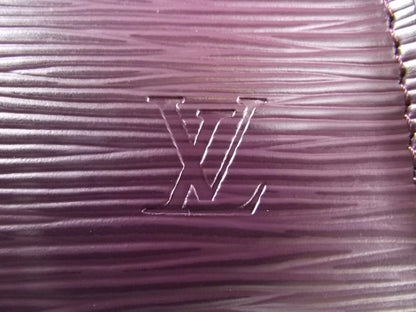 Louis Vuitton Epi Pochette Accessories Bag Cassis Purple 7 of 9
