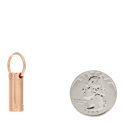 Cartier 18K Pink Gold LOVE Screwdriver Pendant 2 of 4