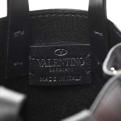 Valentino Garavani Calfskin VLTN Phone Bag Black 6 of 9