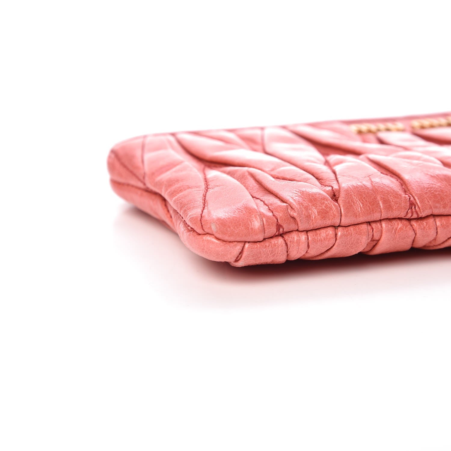 Miu Miu Nappa Matelasse Lux Pouch Rosa 8 of 10