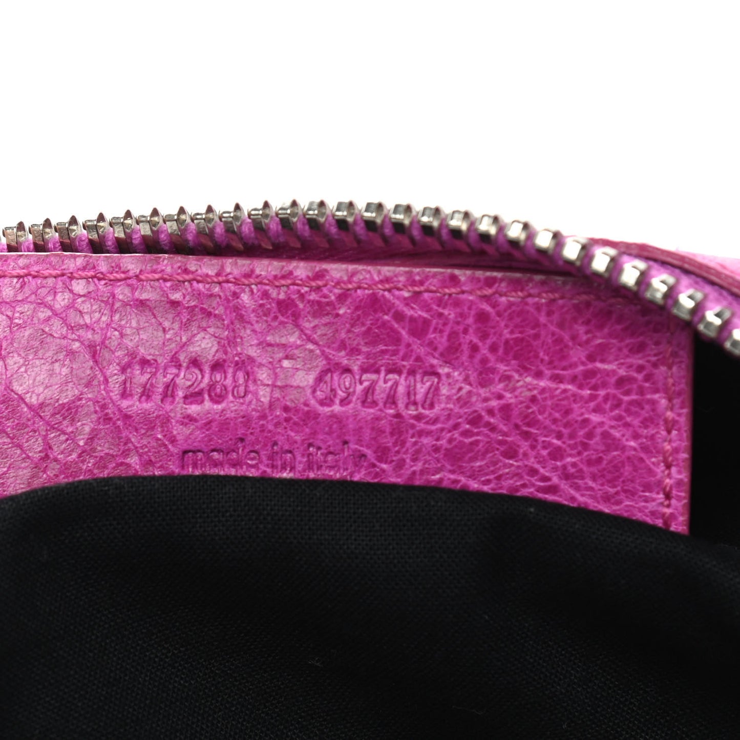Agneau Giant 21 Silver Hardware Hobo Magenta