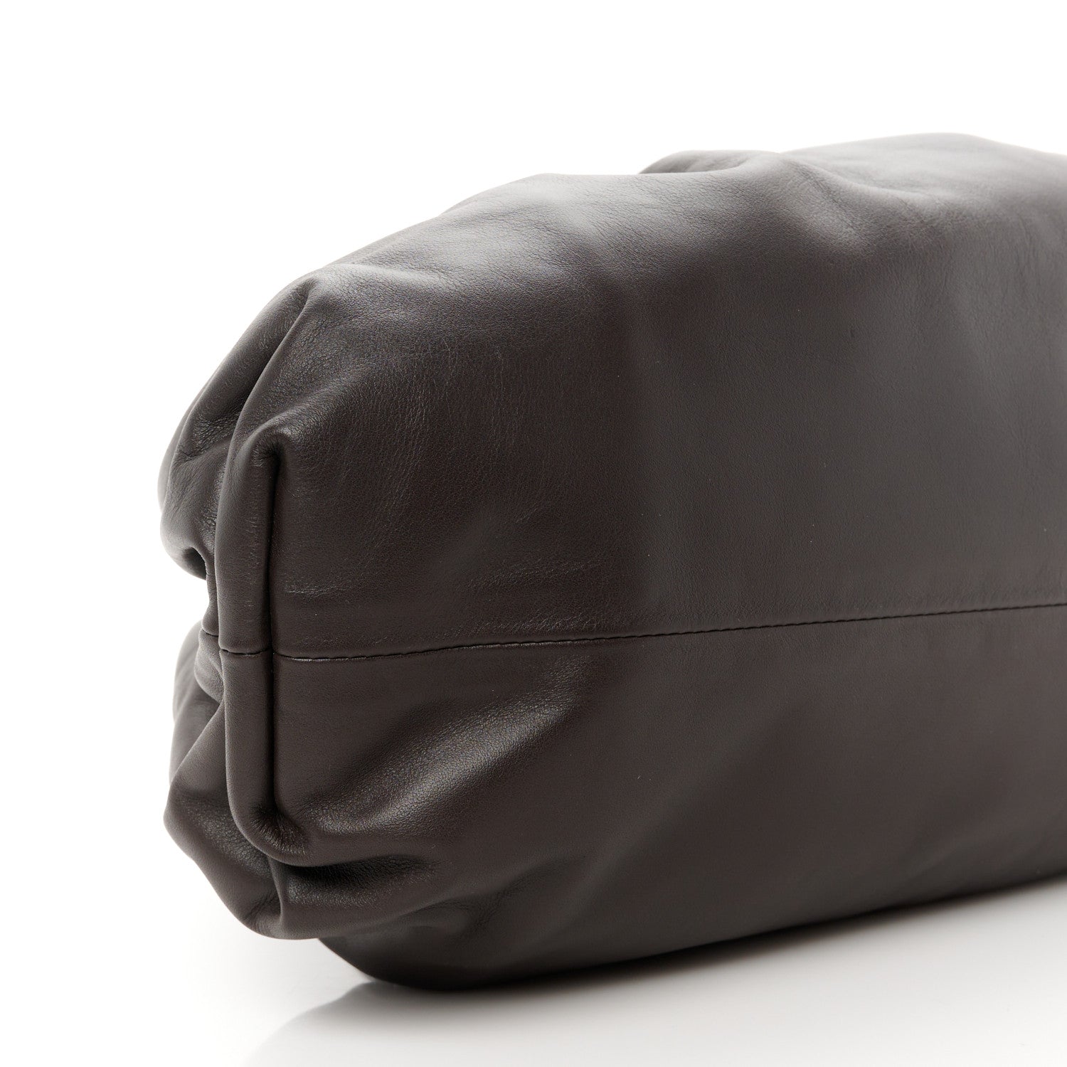 Bottega Veneta Smooth Butter Calf The Pouch Oversized Clutch Fondant 9 of 10