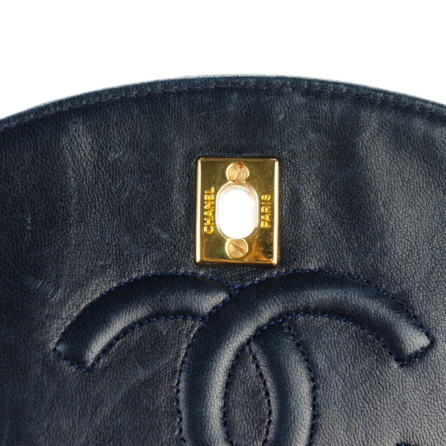 Chanel Lambskin Quilted Medium Single Flap Black 6 of 9