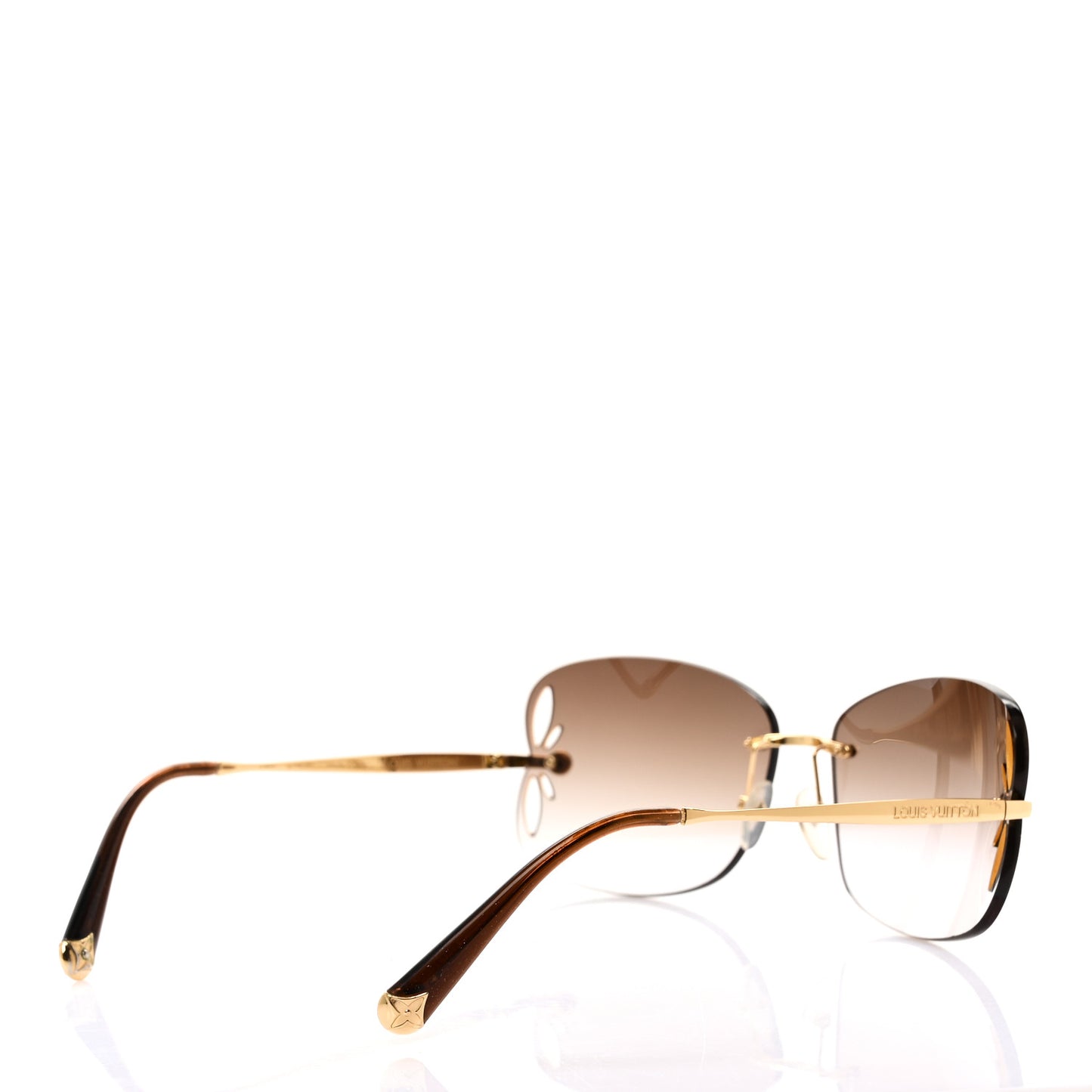 Lily Sunglasses Z0371U Brown Glitter