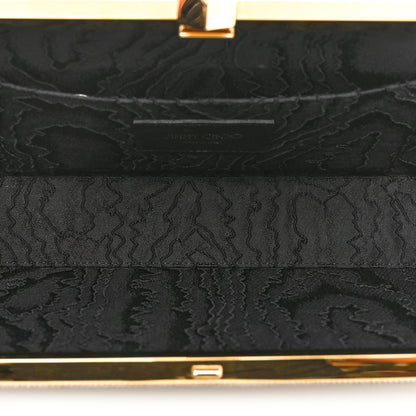 Jimmy Choo Metallic Coarse Glitter Celeste Clutch Champagne 5 of 9