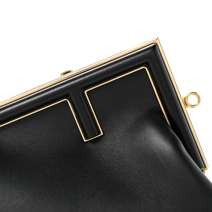 Fendi Shiny Nappa Small Fendi First Black 8 of 10