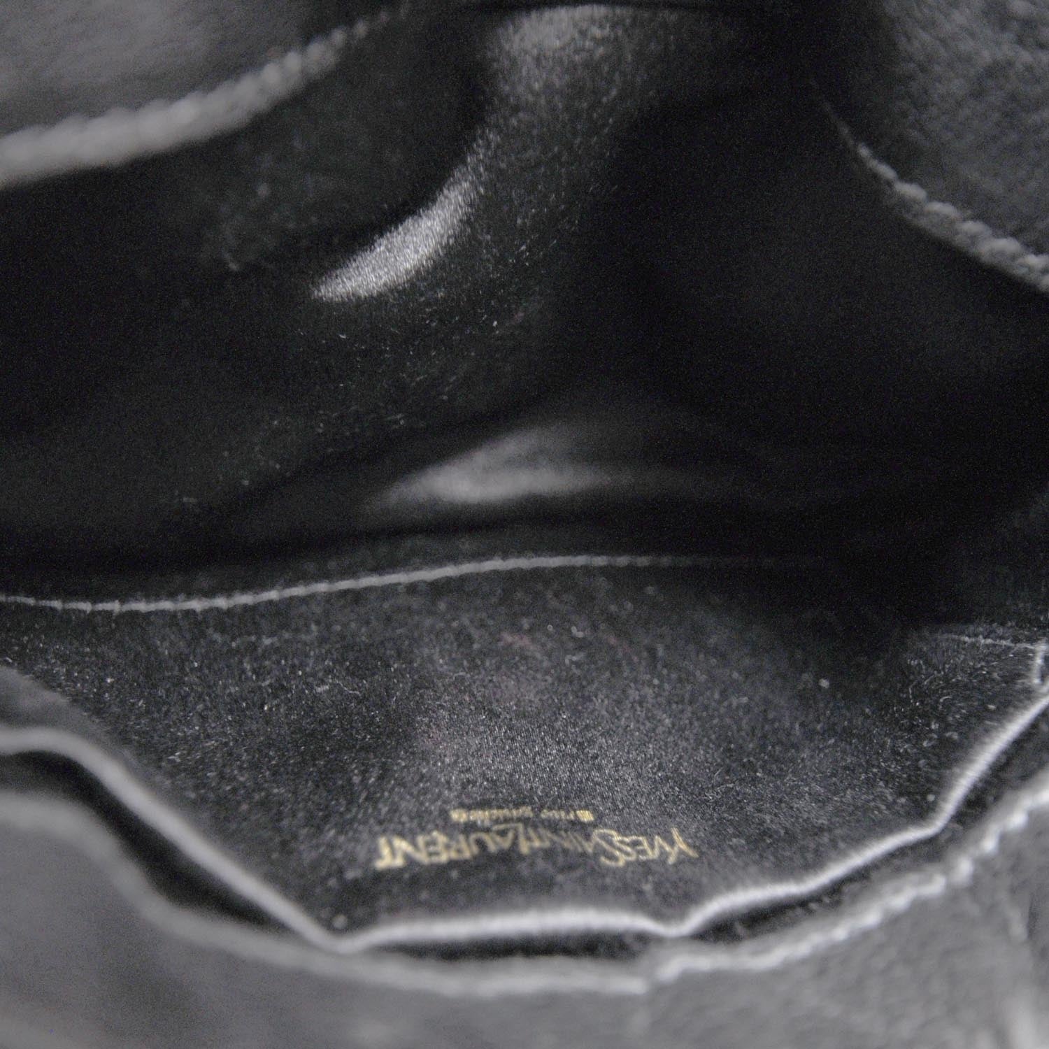 Saint Laurent Chevre Nadja Pochette Black 5 of 7