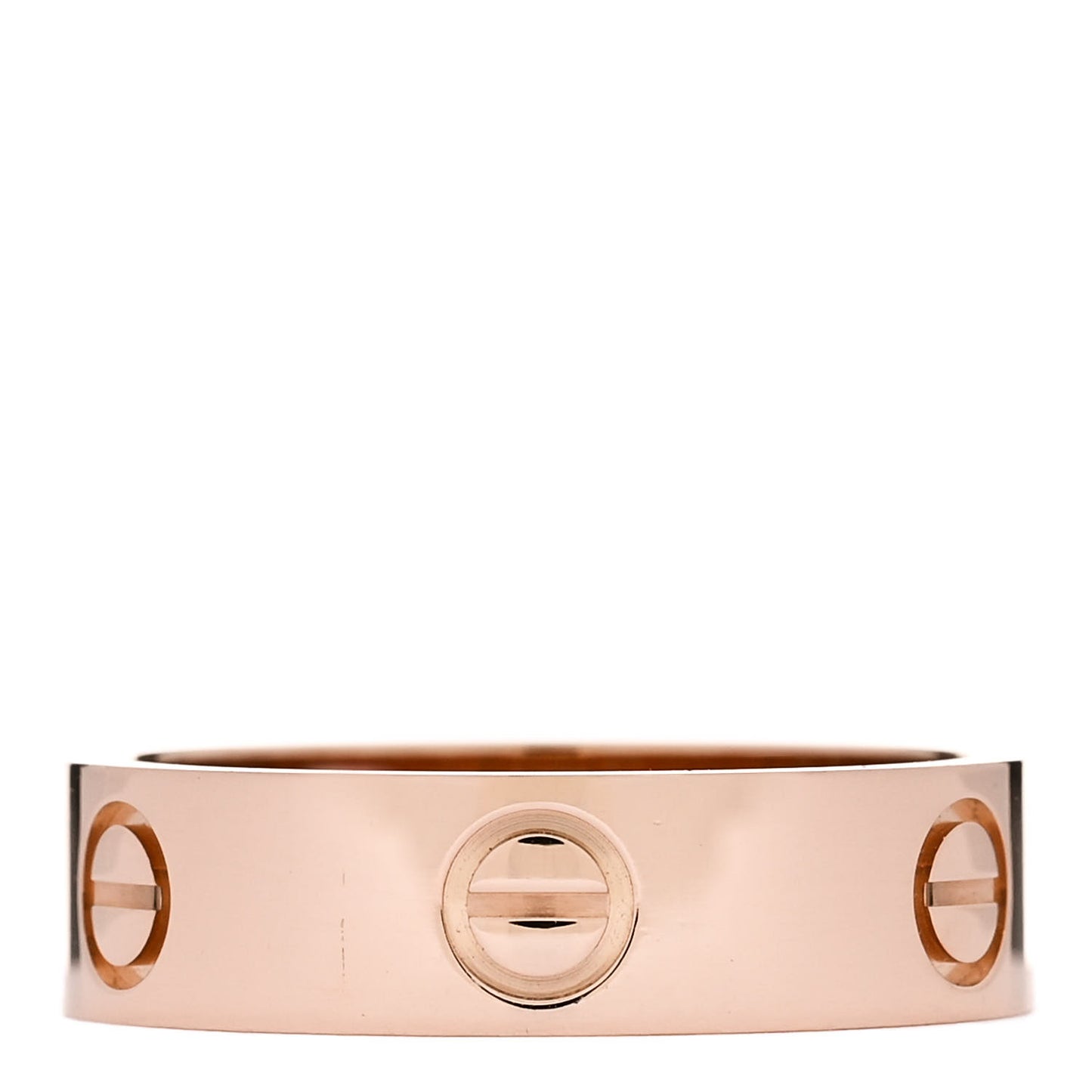 18K Pink Gold 5.5mm LOVE Ring 57 8