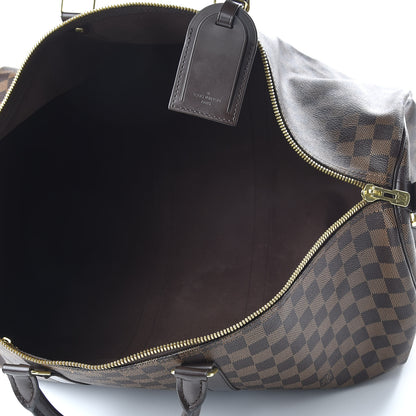 Louis Vuitton Damier Ebene Keepall Bandouliere 55 4 of 9