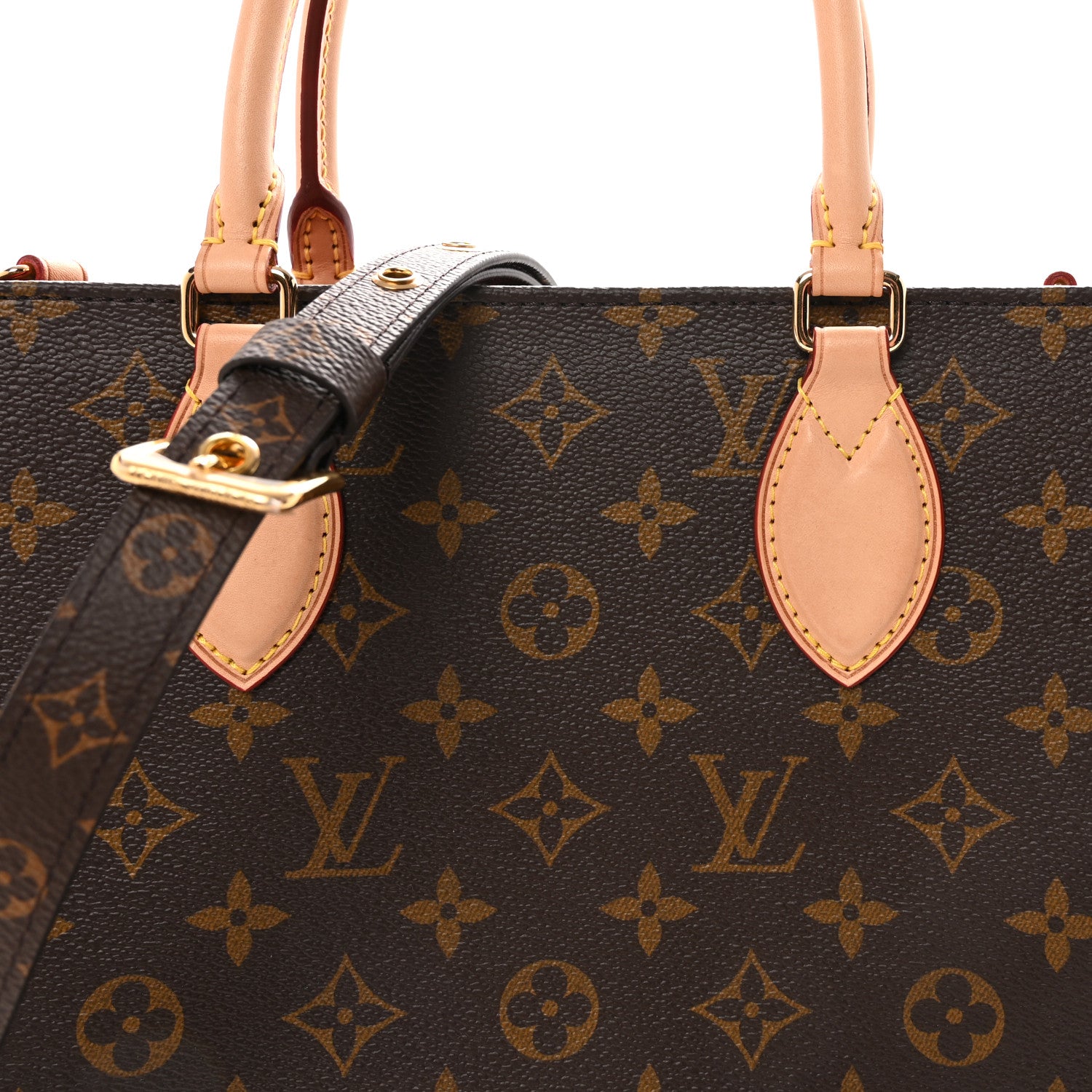 Louis Vuitton Monogram Sac Plat PM 7 of 9