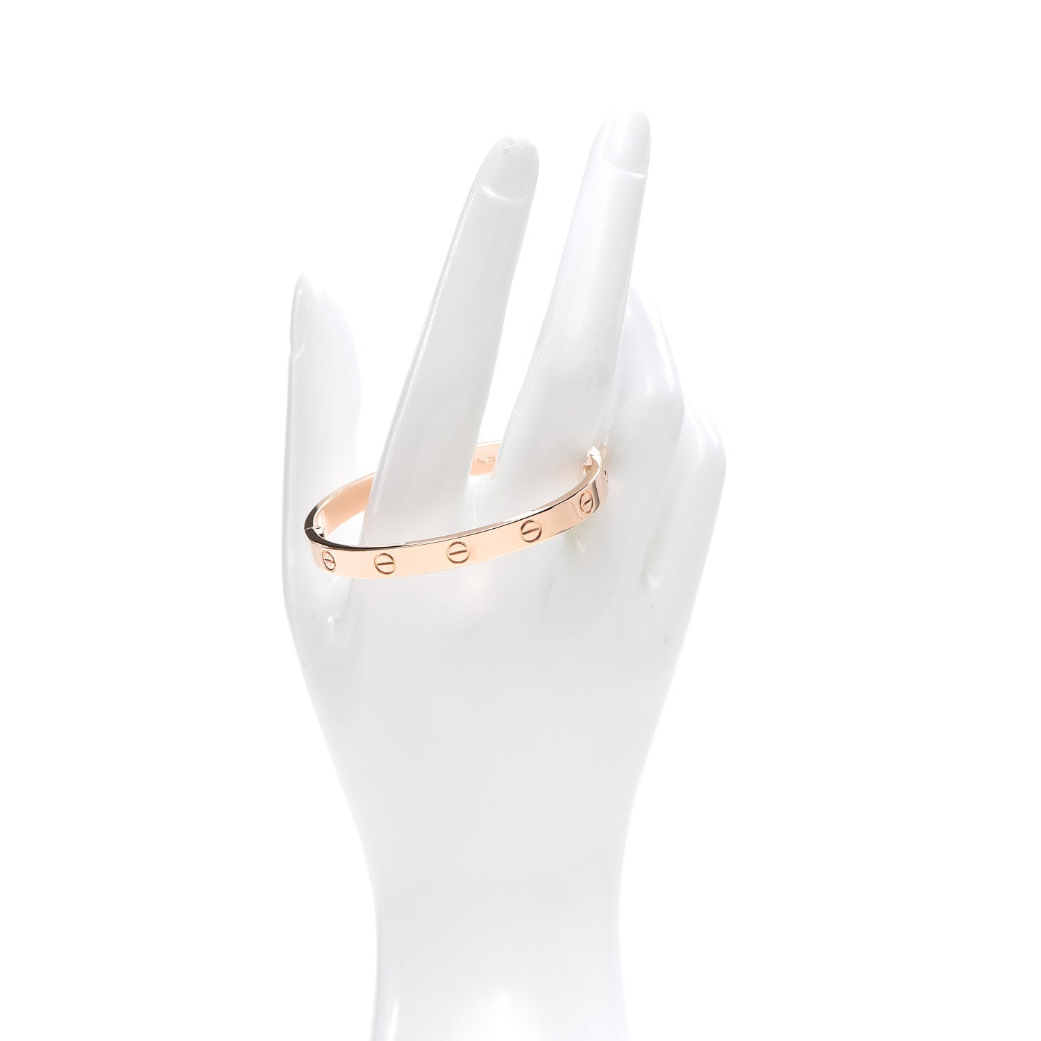 Cartier 18K Pink Gold LOVE Bracelet 16 2 of 7