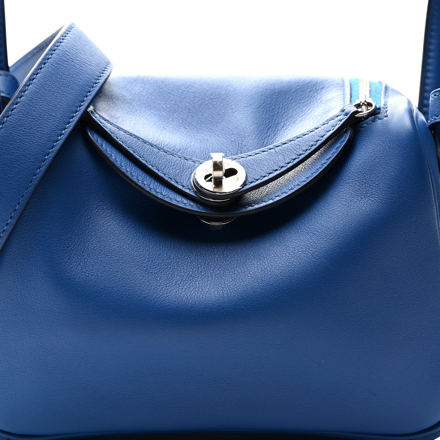 Hermes Swift Mini Lindy 20 Bleu France 8 of 10