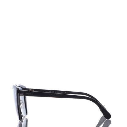 Prada Cat Eye Sunglasses SPR56T Black 3 of 7