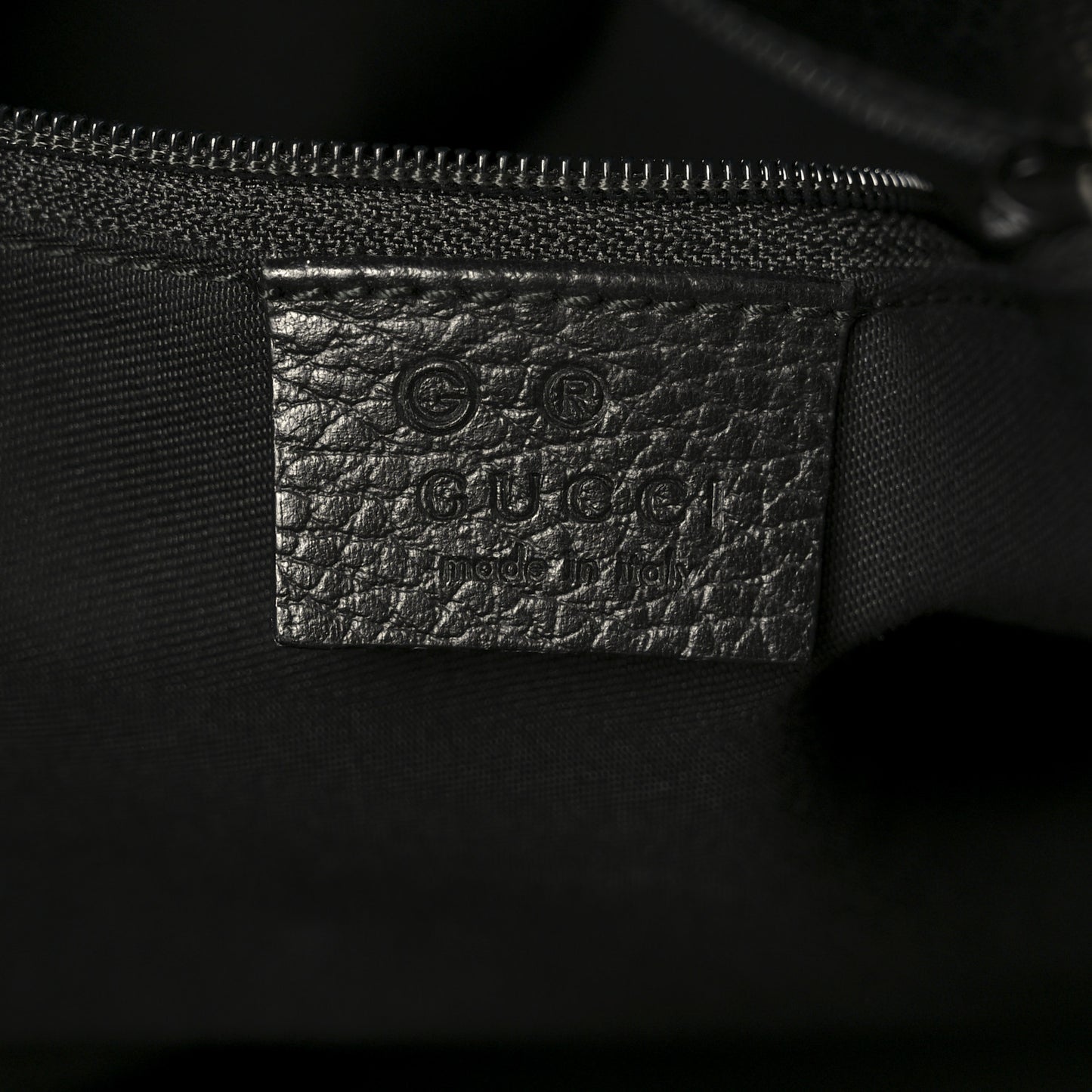 Canvas Monogram Gifford Shopping Tote Black