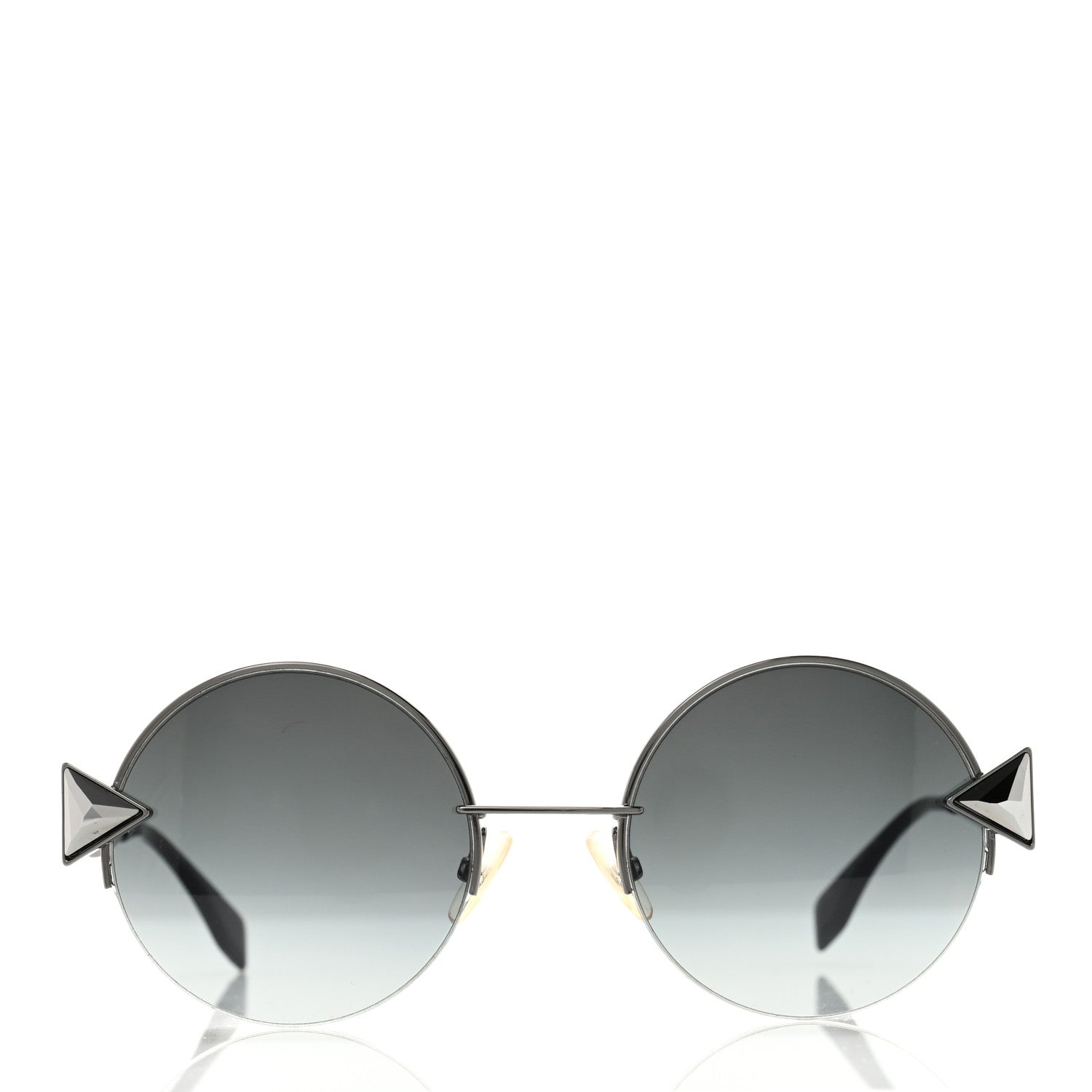 Fendi Metal Fendi FF024 Sunglasses Silver 2 of 7