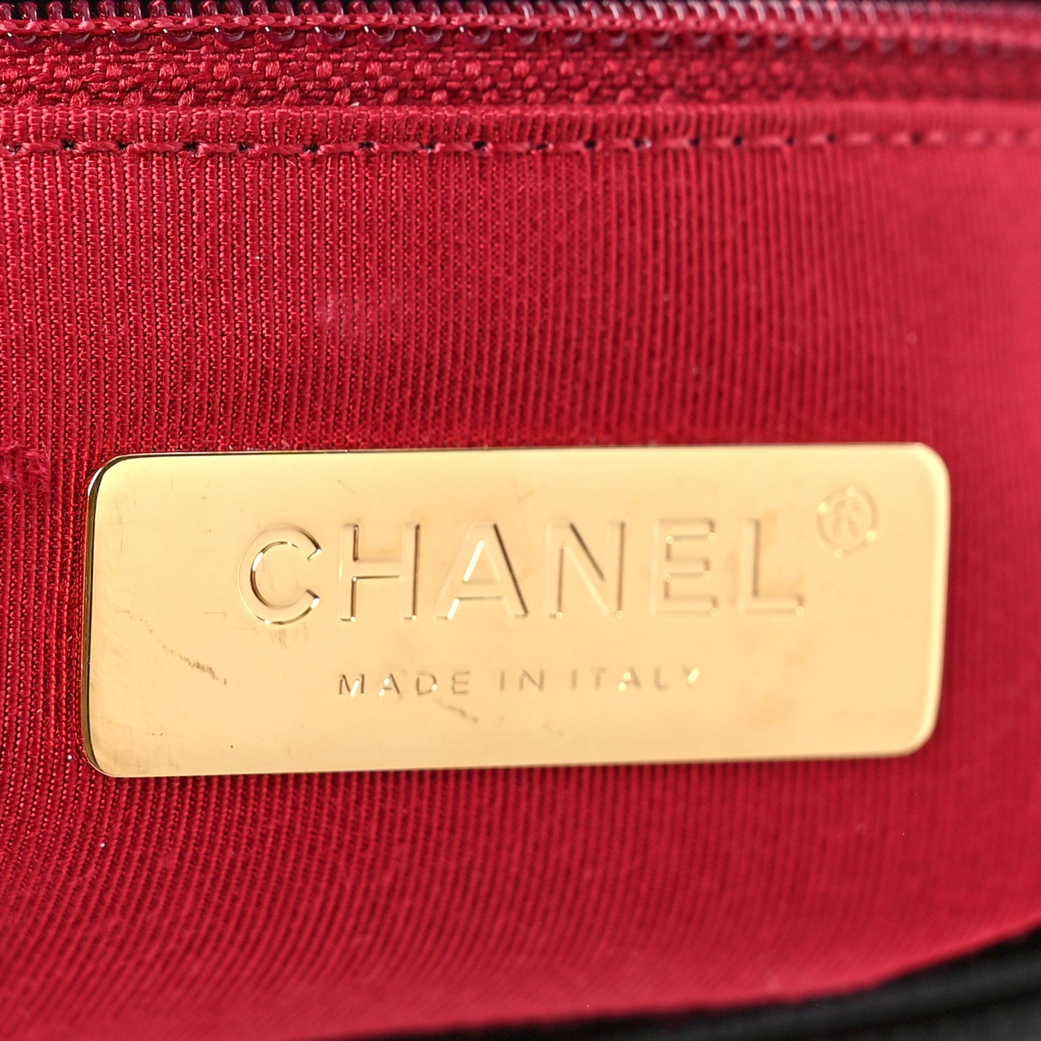 Chanel Shiny Crumpled Calfskin Quilted Medium Chanel 19 Flap Black 6 of 9