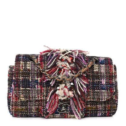 Chanel Tweed Sequin Small Fantasy Single Flap Multicolor 1 of 11