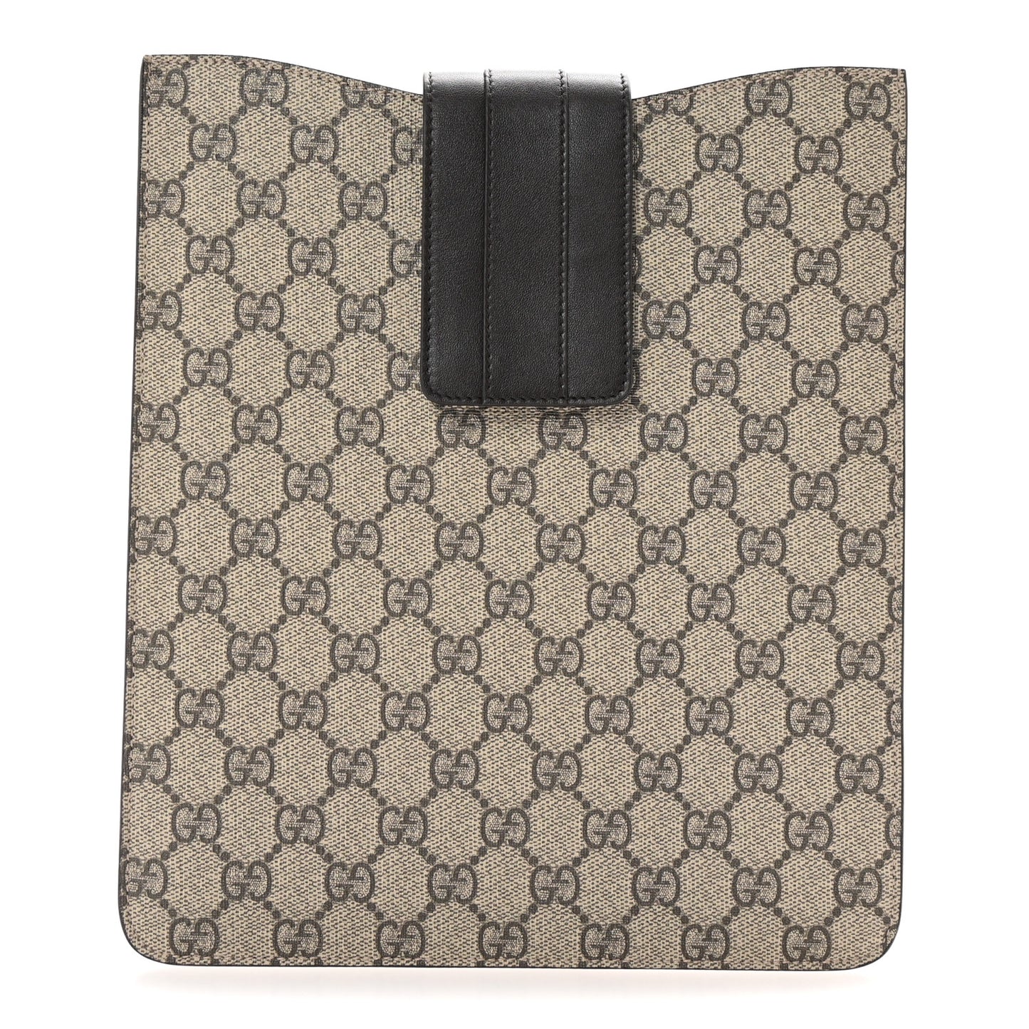 GG Plus Monogram iPad Case Ebony
