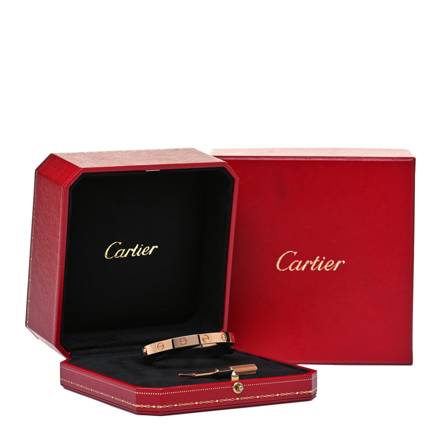 Cartier 18K Pink Gold LOVE Bracelet 16 6 of 6