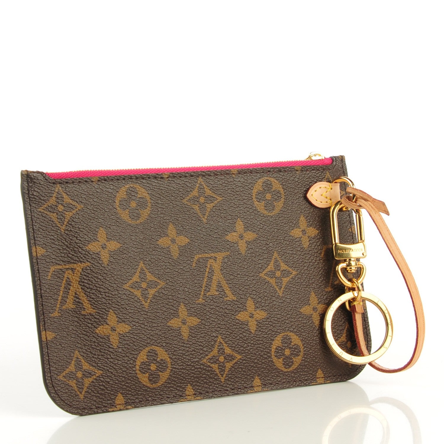 Louis Vuitton Monogram Neverfull PM Pochette Fuchsia 3 of 7