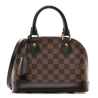Louis Vuitton Damier Ebene Alma BB 1 of 9
