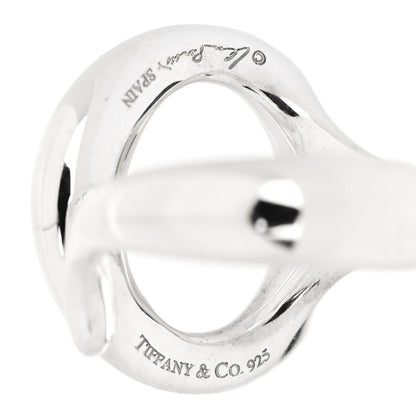 Tiffany Sterling Silver Elsa Peretti Sevillana Ring 50 5.5 5 of 5