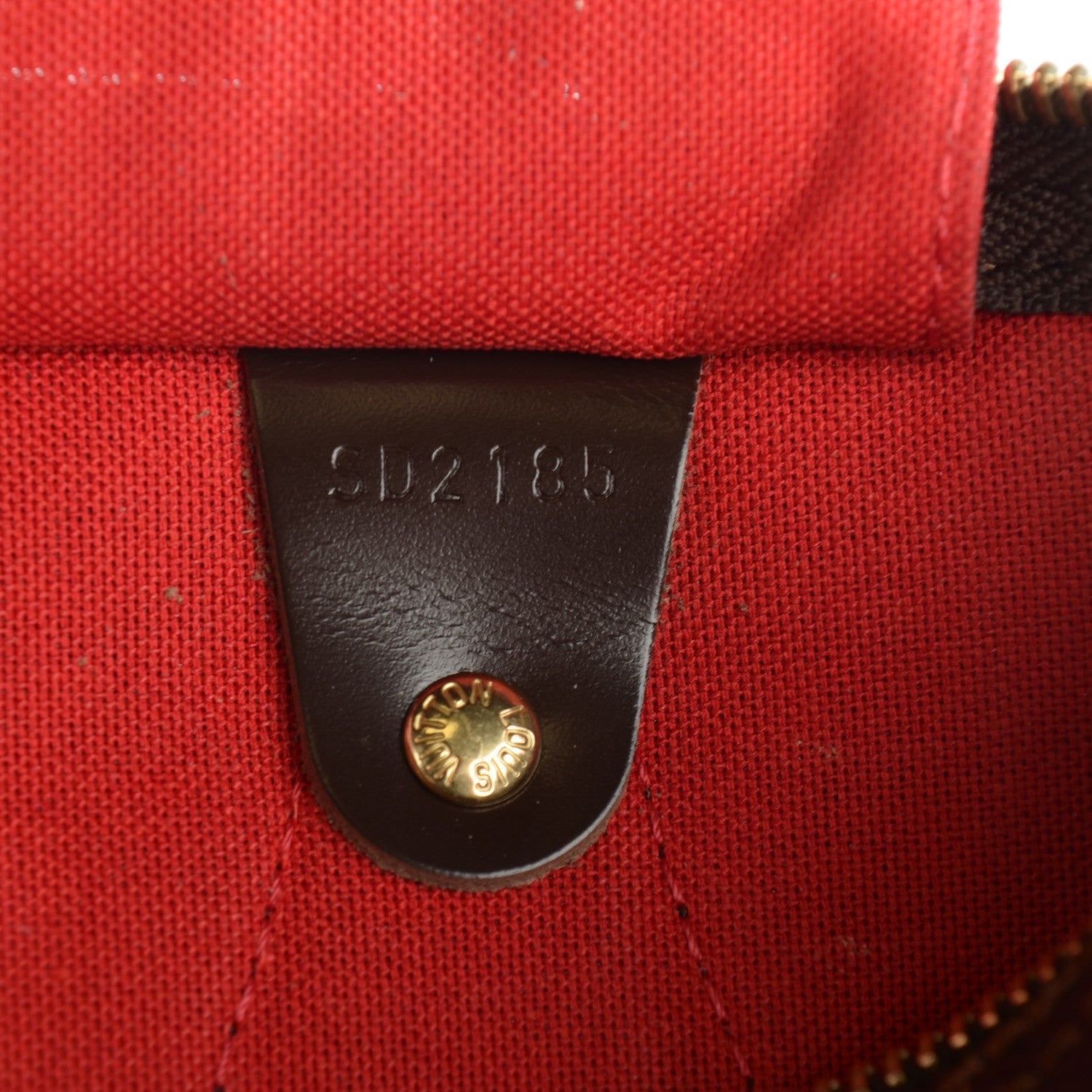 Louis Vuitton Damier Ebene Speedy 30 9 of 13