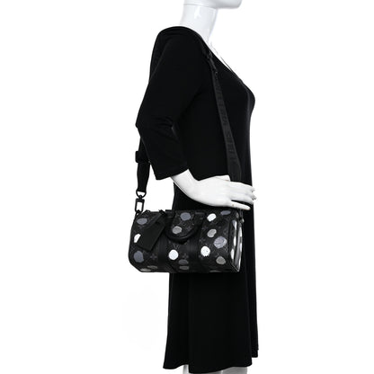 Louis Vuitton LV X YK Monogram Eclipse Keepall Bandouliere 25 Black Silver 2 of 9