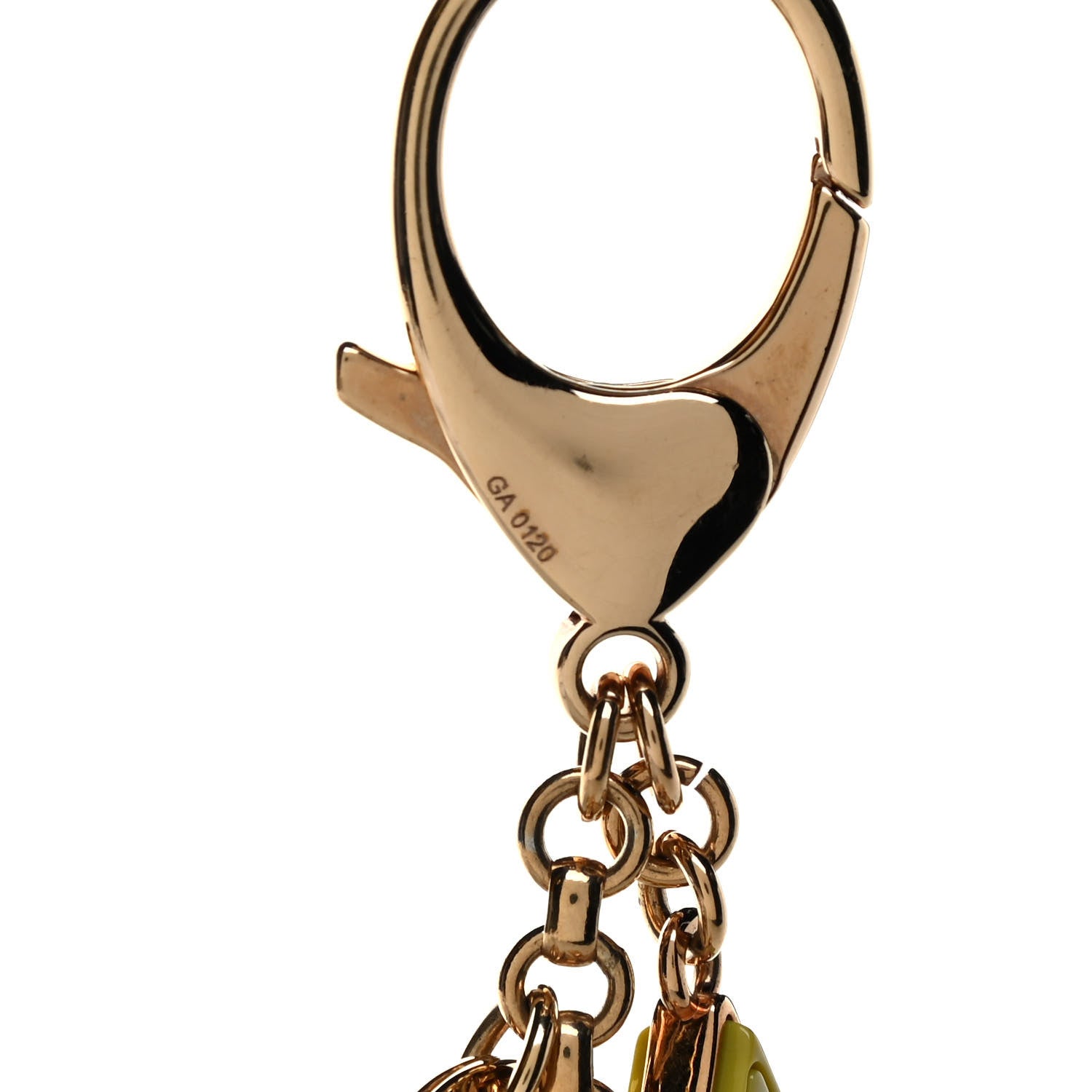 Louis Vuitton Resin Naif Bag Charm Gris 3 of 3