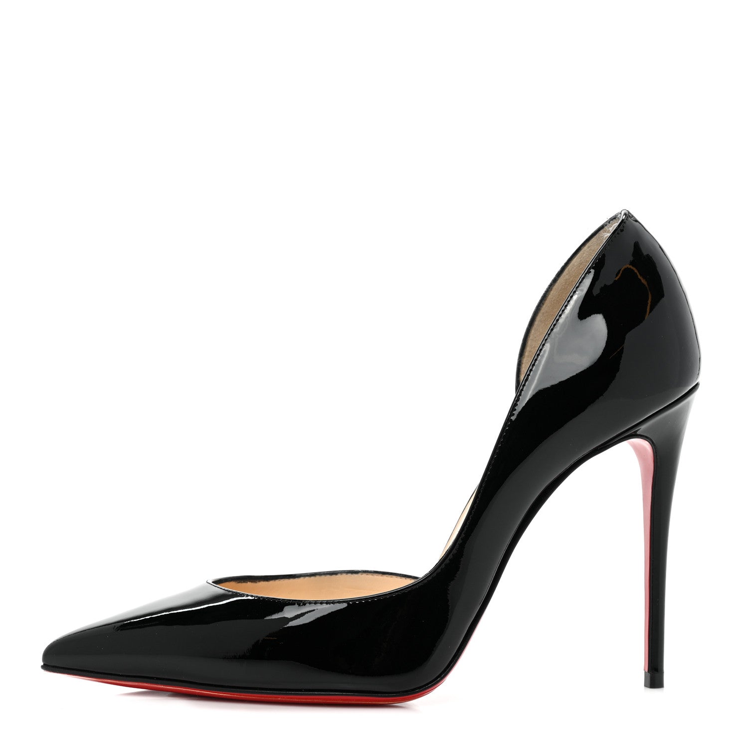 Christian Louboutin Patent Iriza 100 Pumps 37 Black 1 of 14