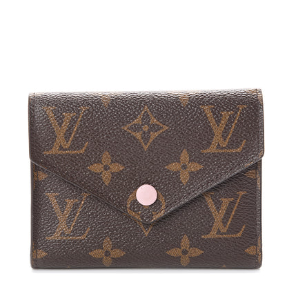 Louis Vuitton Monogram Victorine Wallet Rose Ballerine 1 of 5