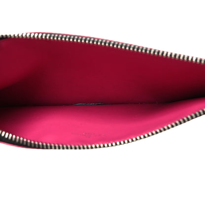 Louis Vuitton Epi Pochette Felicie Black Hot Pink 7 of 13
