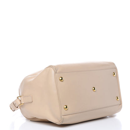 Saint Laurent Calfskin Classic Duffle 6 Beige 4 of 21