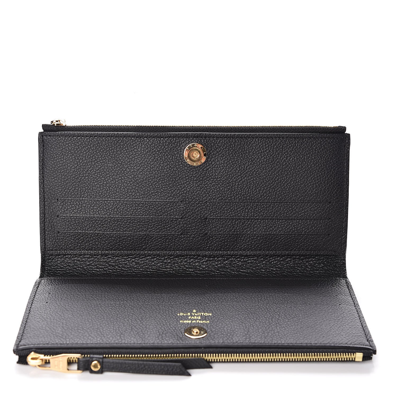 Louis Vuitton Empreinte Adele Wallet Black 5 of 9