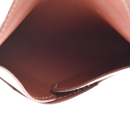 Hermes Natural Barenia Envelope Card Holder Fauve 5 of 8