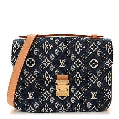 Louis Vuitton Jacquard Since 1854 Pochette Metis Blue 1 of 11